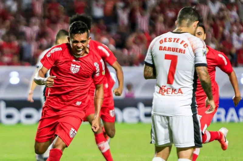 No 1º turno da Segundona, CRB e Oeste ficaram no 2 a 2; Igor fez um dos gols do Galo

