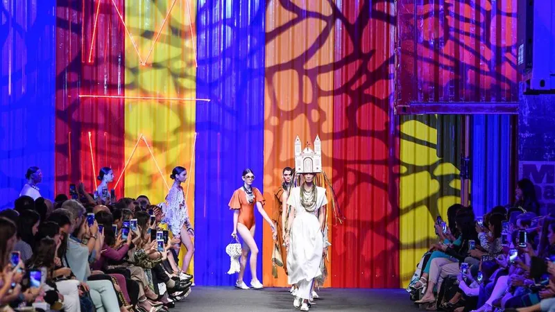 Desfile apresentou lado fashion da cultura popular