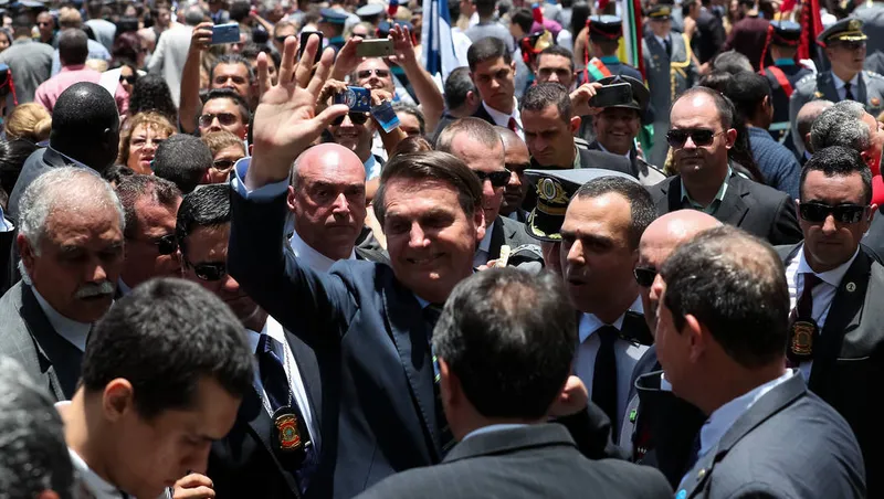 Segurança de Bolsonaro vem sendo reforçada desde o episódio da facada ano passado