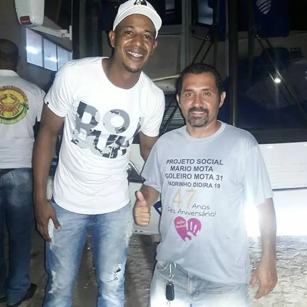 Ex-goleiro do CSA Mota e o pai, Mário Mota, estarão em Satuba neste sábado (16)