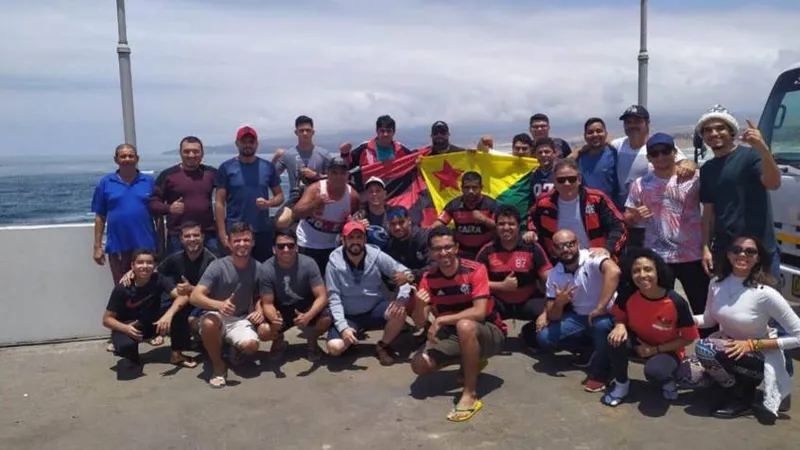 Grupo passou 60h viajando, cruzando a fronteira e o deserto e passando dificuldades até chegar em Lima