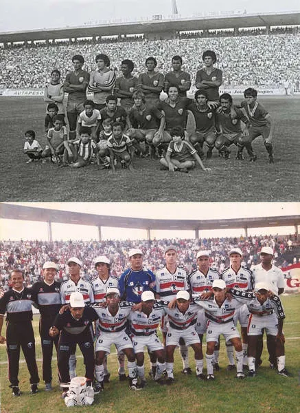 Em 81, melhor para o Azulão do Mutange; já em 2000, o Galo Carijó conquistou a vitória