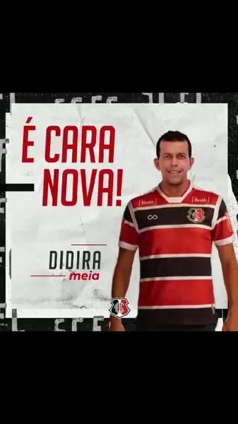 Imagem ilustrativa da imagem Didira, ex-CSA, assina contrato com o Santa Cruz