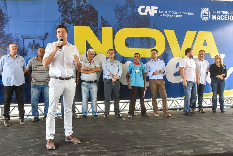 De acordo com Rui Palmeira, este é o primeiro grande pacote de obras do Nova Maceió