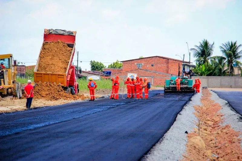Obras na capital fazem parte do programa Nova Maceió, marcado por pavimentações
