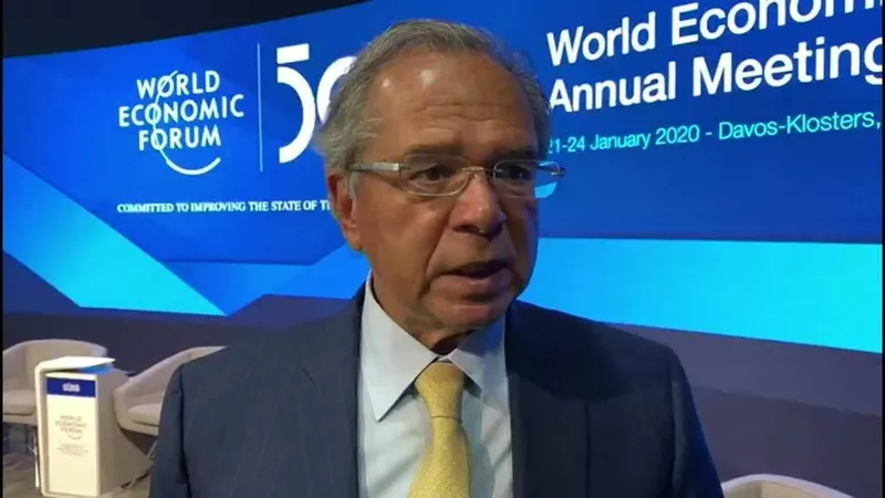 Imagem ilustrativa da imagem PIOR INIMIGO DO MEIO AMBIENTE É A POBREZA, DIZ GUEDES EM DAVOS
