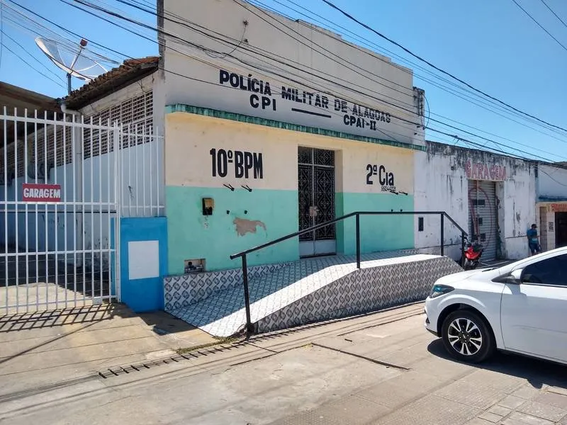 Unidade da Polícia Militar em Maribondo é a única estrutura que sinaliza segurança