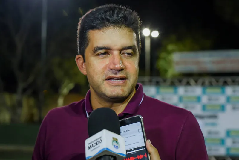 Rui Palmeira esteve em Brasília para cobrar da direção nacional do partido uma posição sobre candidatura