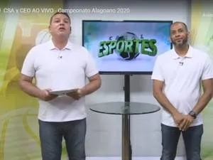 Wyderlan Araújo foi o narrador e Alberto Oliveira fez os comentários de CEO x CSA