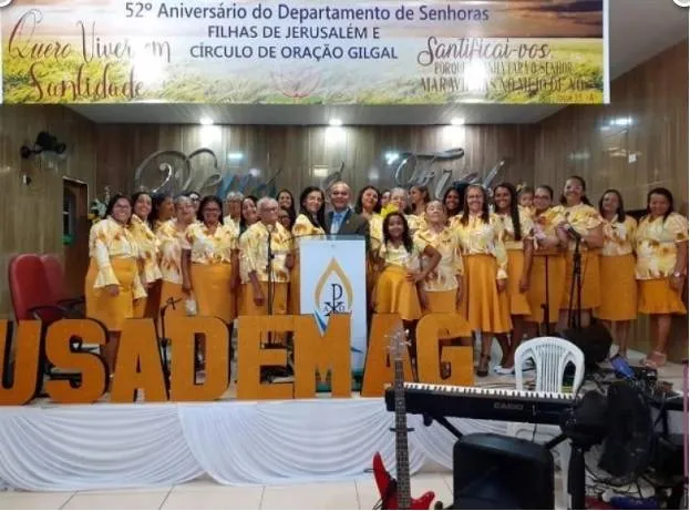 Departamento de Senhoras da AD em Mata Grande-AL comemorou aniversário com festa