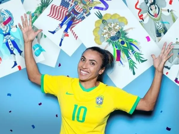 Alagoana Marta será homenageada pela escola de samba Inocentes de Belford Roxo, neste sábado (22)