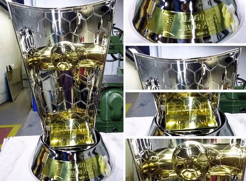 Cobiçado troféu que será entregue ao campeão alagoano não foi roubado e FAF garante que está seguro