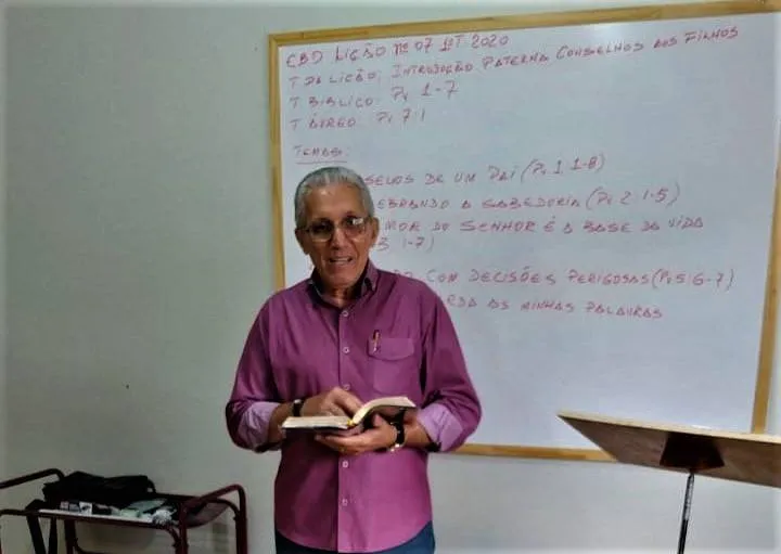 Professor Eliézer Malta compartilha neste domingo (15) o último estudo do trimestre sobre sabedoria
