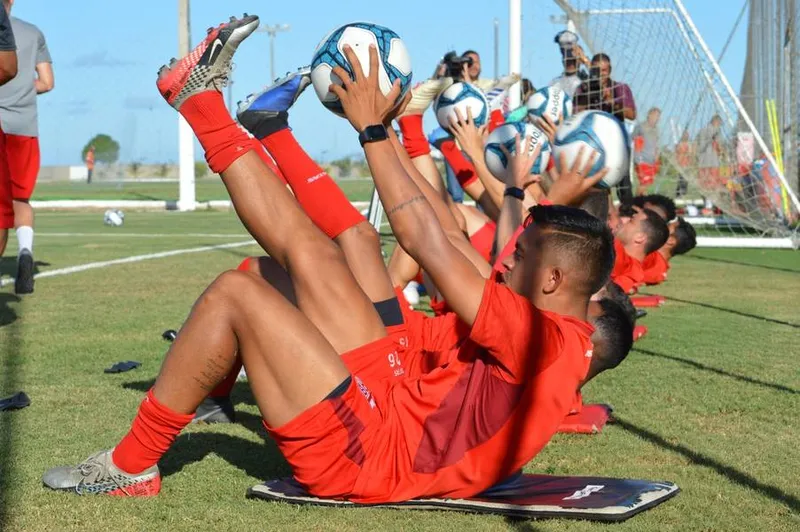 Preocupação do setor de preparação física do CRB é que atletas, após a paralisação, voltem um pouco fora de ritmo