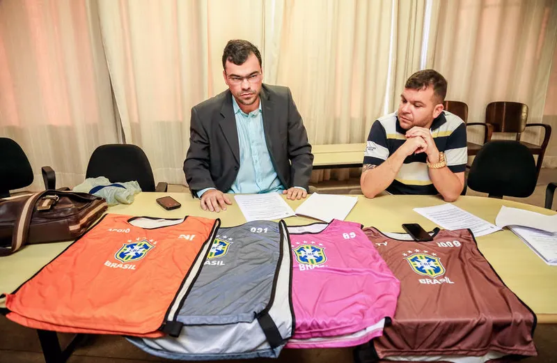 Maceió, 17 de maio de 2016
Federação Alagoana de Futebol, apresentou o novo modelo do Protocolo de imprensa para o Brasileiro das séries C, D e B, no auditório do Estádio Rei Pelé. Alagoas - Brasil.
Foto: Ailton Cruz