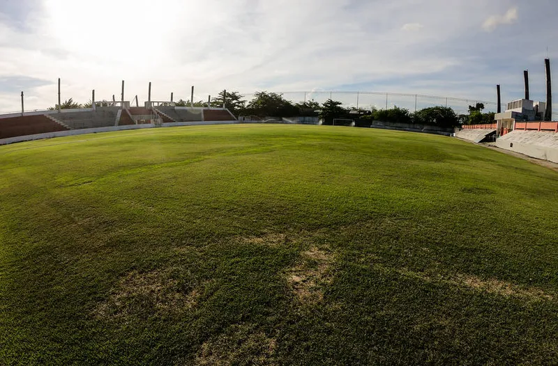 Maceió, 03 de março de 2020 
Antigo campo do Corinthians Alagoano. Estádio Nelson Peixoto Feijó, mais conhecido como Nelsão, com capacidade máxima de 10.000 pessoas, localizado na Av. Menino Marcelo, 8122 - Tabuleiro do Martins, Maceió. Alagoas - Brasil.
Foto: ©Ailton Cruz