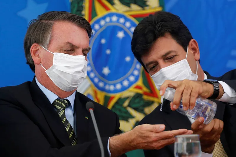 Relação entre Jair Bolsonaro e Mandetta está estremecida desde o início da pandemia