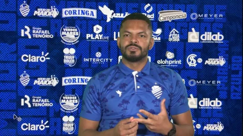 Goleiro do CSA, Thiago Rodrigues afirmou que voltou aos treinamentos num nível físico muito bom