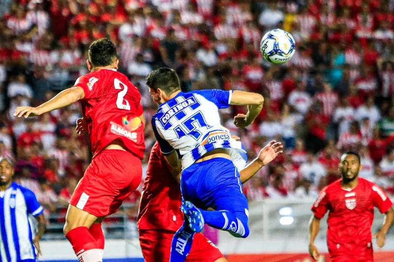 Maceió, 09 de fevereiro de 2020
Lance do jogo entre CRB X CSA. Partida válida pela 3ª rodada da Copa do Nordeste, realizada no Estádio Rei Pelé. Alagoas - Brasil.
Foto: Ailton Cruz