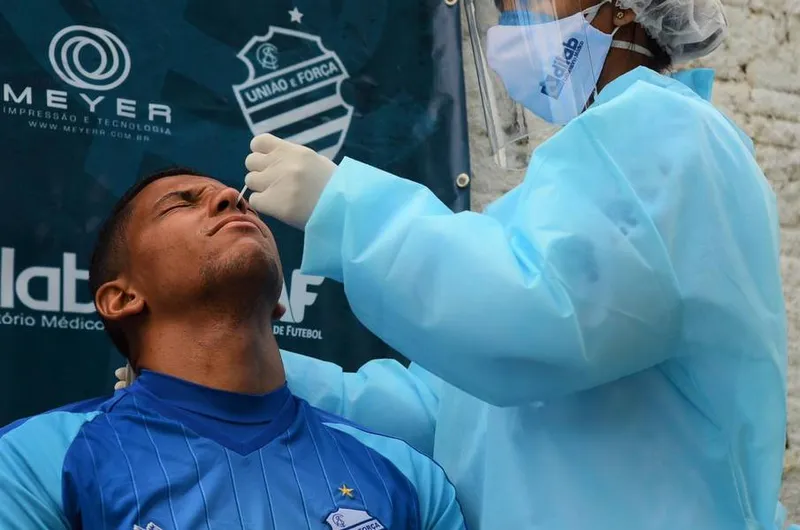 CSA realizou nessa quarta (15) novos testes para a Covid-19 em atletas, comissão técnica e funcionários