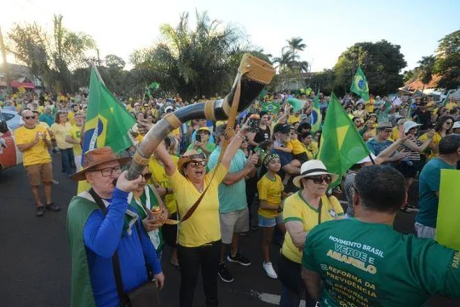 Protestos pró-Bolsonaro tomaram as ruas no domingo e burlaram o isolamento social