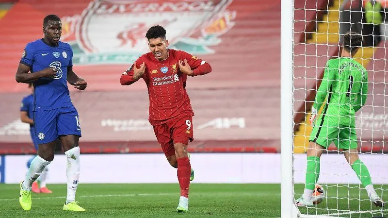 Imagem ilustrativa da imagem Liverpool vence Chelsea por 5 a 3 pelo Campeonato Inglês