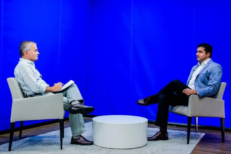 Rui Palmeira falou sobre o cenário eleitoral durante entrevista num programa da TV Mar