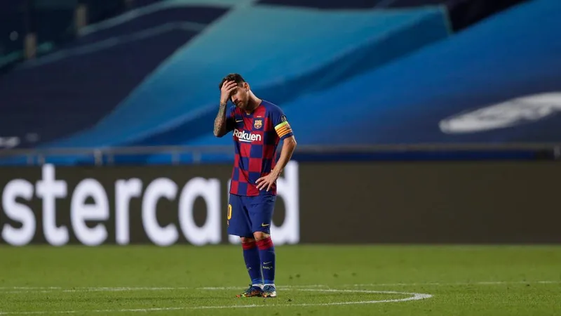 Messi não se reapresentou ao Barcelona nessa segunda para o primeiro treino do técnico Ronald Koeman