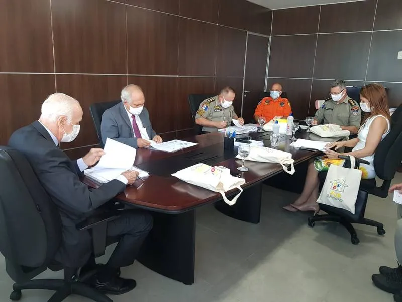 Representantes das forças de segurança pública se reuniram no TRE/AL