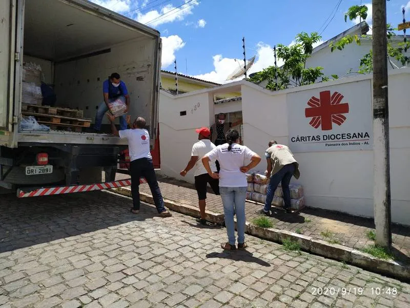 Cáritas Brasileira na Arquidiocese de Maceió realiza campanhas para ajudar as populações mais vulneráveis