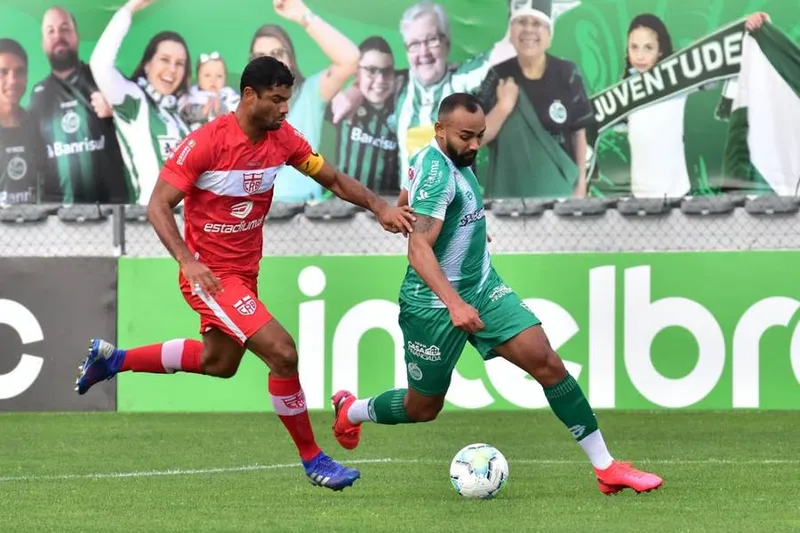 No jogo de ida fora de casa, na quinta, CRB sofreu a derrota por 2 a 0 para o Juventude