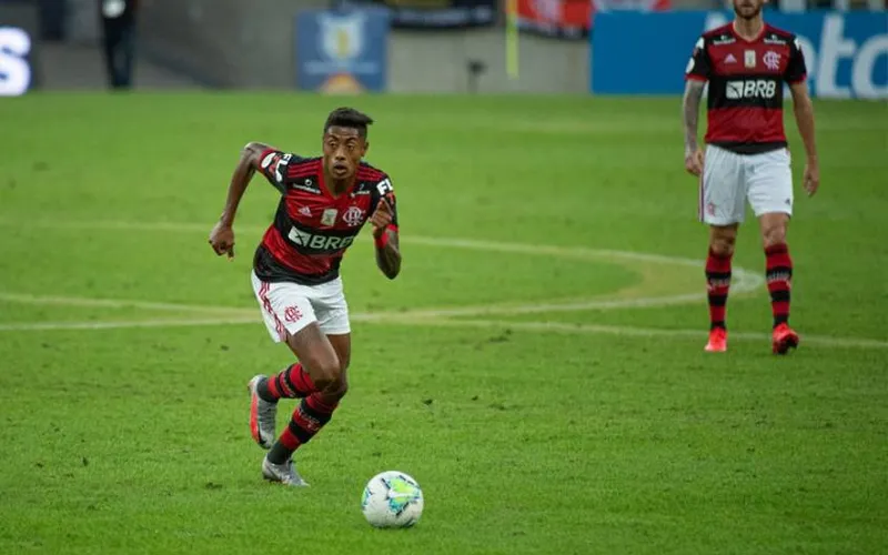 Bruno Henrique chegou ao Flamengo no início do ano passado