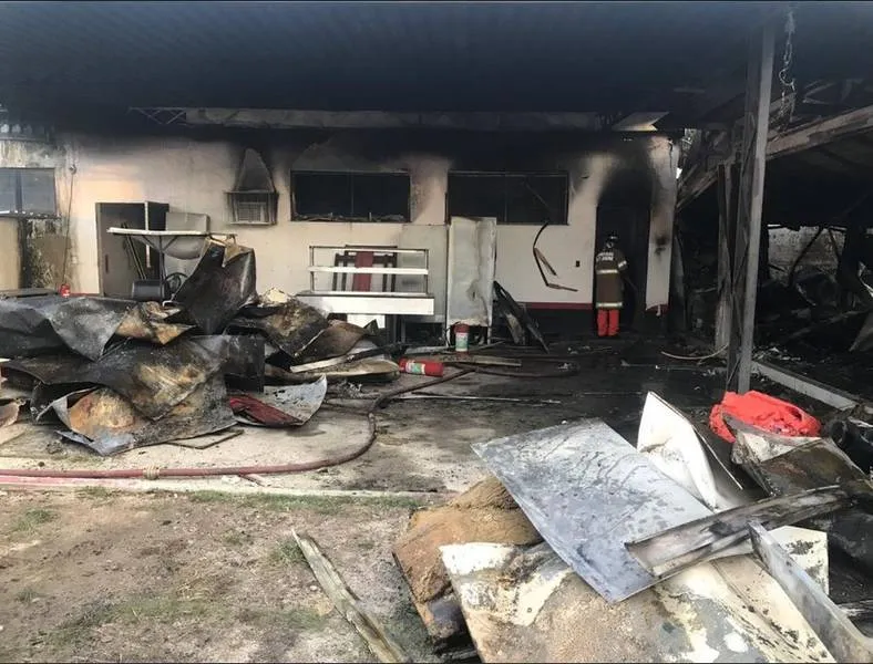 Incêndio deixou dez mortos no Ninho do Urubu, no dia 8 de fevereiro de 2019