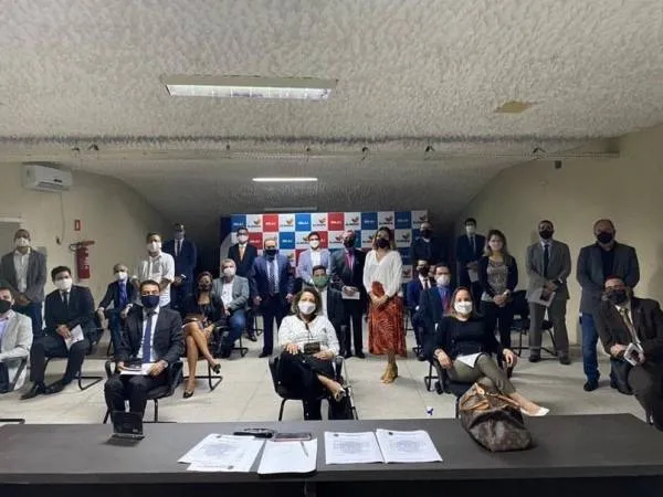 Integrantes do TJD-AL tomaram posse na última quarta-feira (12), no auditório do Estádio Rei Pelé
