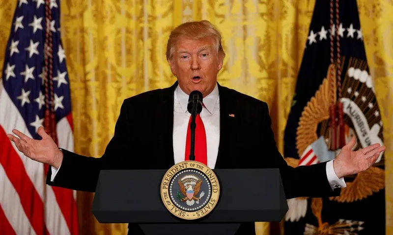 Imagem ilustrativa da imagem TRUMP ESTÁ SEM SINTOMAS DESDE TERÇA, DIZ CASA BRANCA