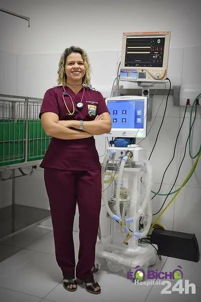 A veterinária Fabrícia Omena: “A gente não sabe como vai ser o dia de amanhã”