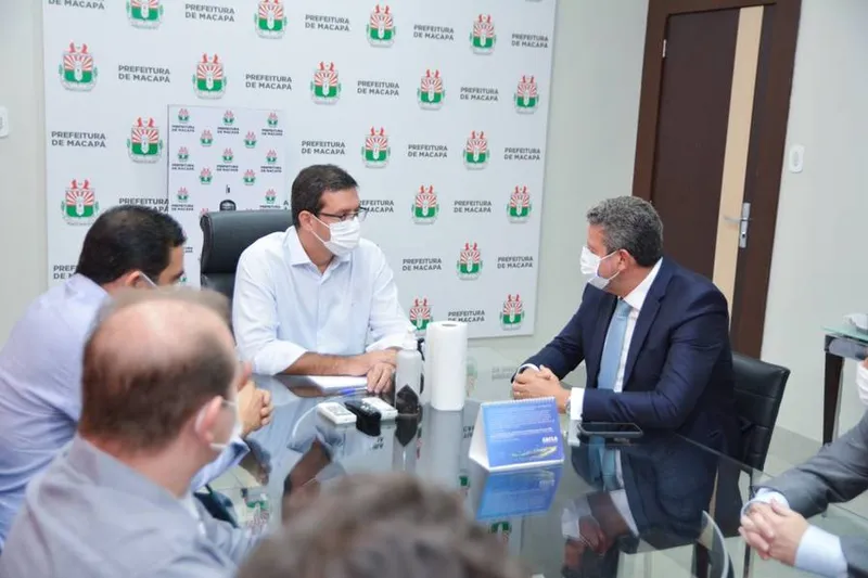 Deputado Arthur Lira iniciou a série de viagens pelo Amapá, onde se reuniu com o prefeito de Macapá, Dr. Furlan