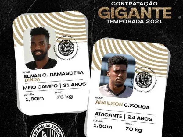 Reforços contratados pelo ASA para a próxima temporada 
