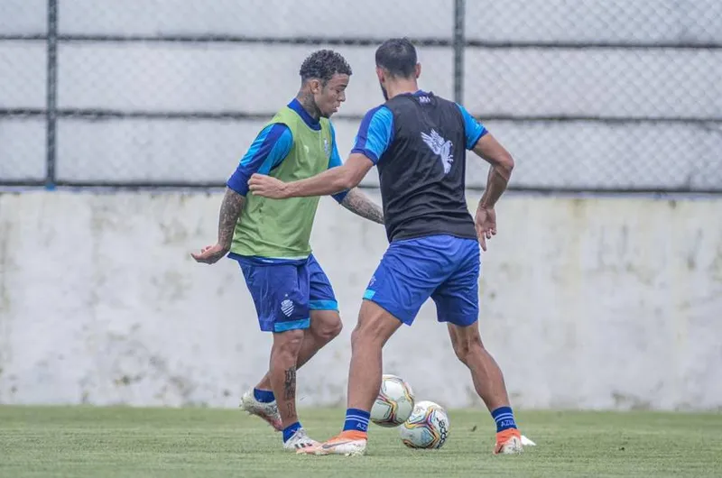 Elenco do Azulão realizou o último trabalho em 2020 visando o Sampaio