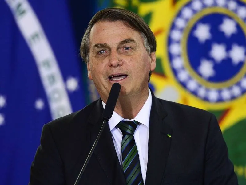 Bolsonaro disse ainda que a pandemia de Covid-19 tem sido “potencializada pela mídia”