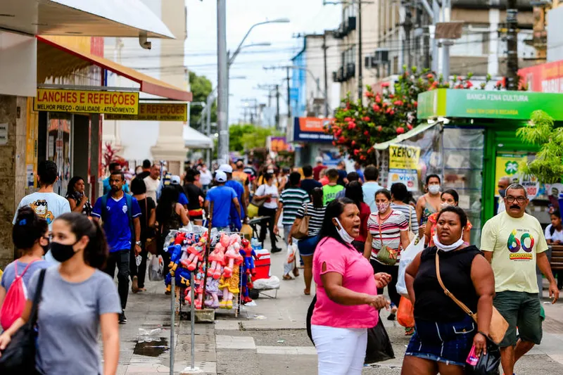Maceió, 09 de novembro de 2020   
Movimentação de consumidores nas ruas do comércio de Maceió. Alagoas - Brasil.
Foto:@Ailton Cruz
