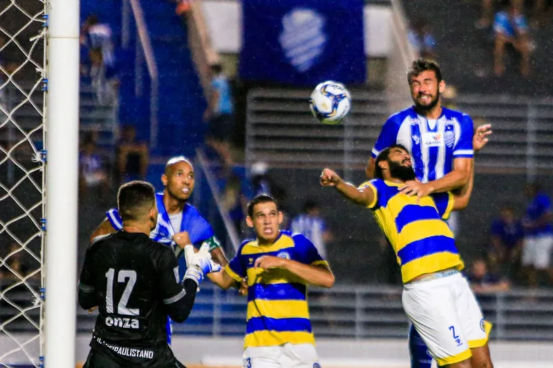 Maceió, 15 de março de 2020
Lance do jogo entre CSA e Freipaulistano. Partida válida pela 7ª rodada da Copa do Nordeste, realizada no Estádio Rei Pelé. Alagoas - Brasil.
Foto: Ailton Cruz