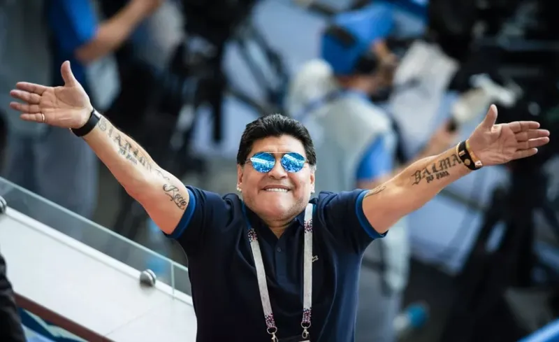 Maradona faleceu nessa quarta (25), aos 60 anos, após sofrer uma parada cardiorrespiratória