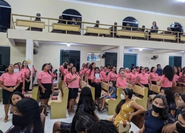 Festividade de Senhoras na AD em Teotônio Vilela é marcada pelo poder de Deus
