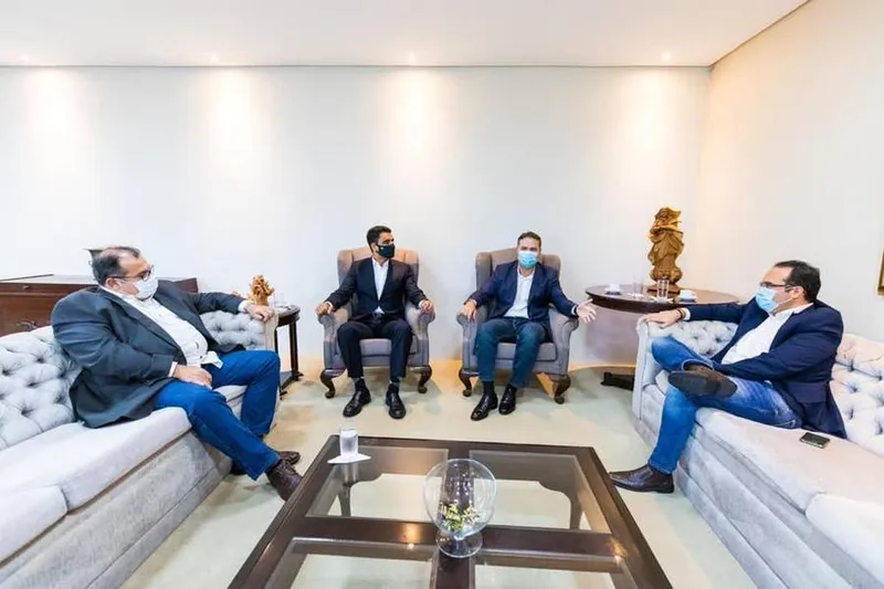 Encontro entre JHC e o governador ocorreu menos de uma semana após o 2º turno