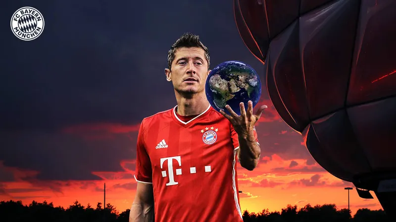 Lewandowski bateu Messi e Cristiano Ronaldo e foi eleito o melhor jogador do mundo pela Fifa