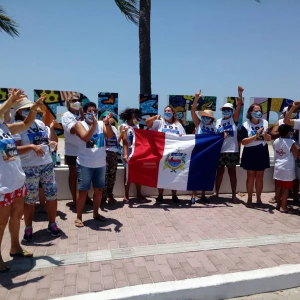 Moradores de Paripueira protestaram contra instalação da Braskem no município