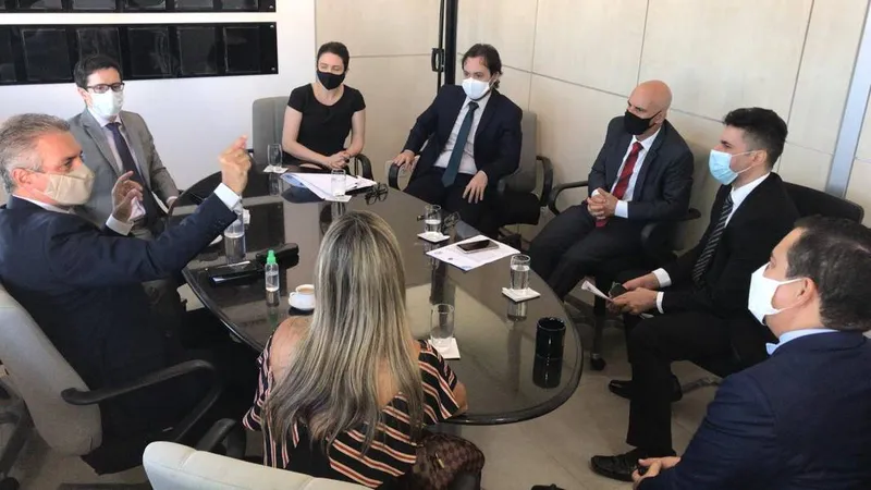 Integrantes do Núcleo de Delegacias de Combate à Desinformação se reuniram ainda ontem na sede do TRE/AL
