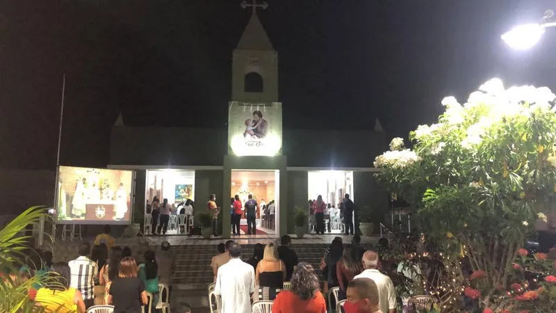 No noite do domingo (27) houve a criação canônica da nova paróquia em Porto Calvo, interior de Alagoas