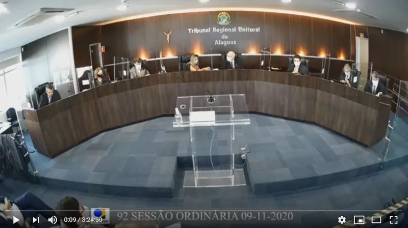Posição do TRE surpreendeu, já que o tribunal havia garantido a presença de Barbosa